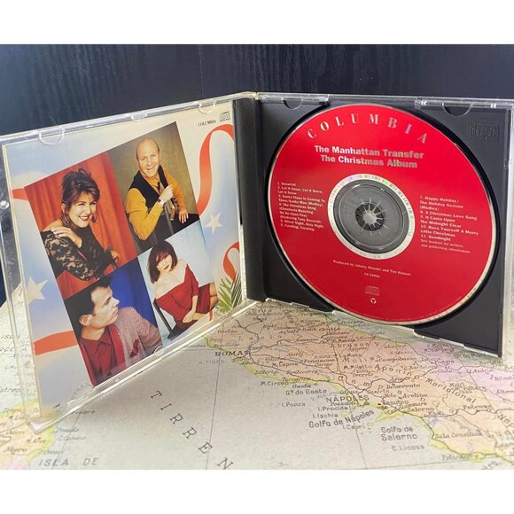 The Manhattan Transfer "The Christmas Album" CD - Columbia JAZZ Instrumental - Picture 2 of 3